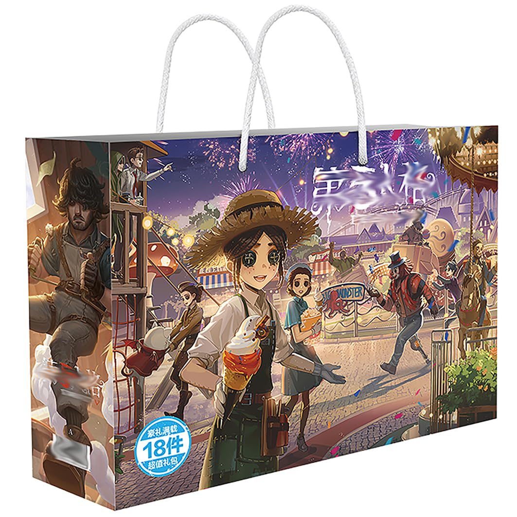 18 Identity5 Lucky Bag Decor | Game Figure Acrylic Stand, Stickers, Cards, Bracelet, Curriculum, Poster, Badges, Bookmark | Identity5 Merch Box Set