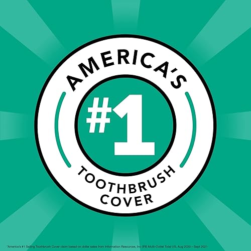 Miniatura 4 de Steripod Protector de cepillo de dientes con clip para niños, Mickey Mouse, aroma a fresa, mantiene el cepillo de dientes fresco y limpio, se adapta