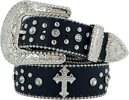美品 【希少パターン】 HTC studs rhinestone belt 36 美品 【希少パターン】 HTC studs rhinestone belt 36