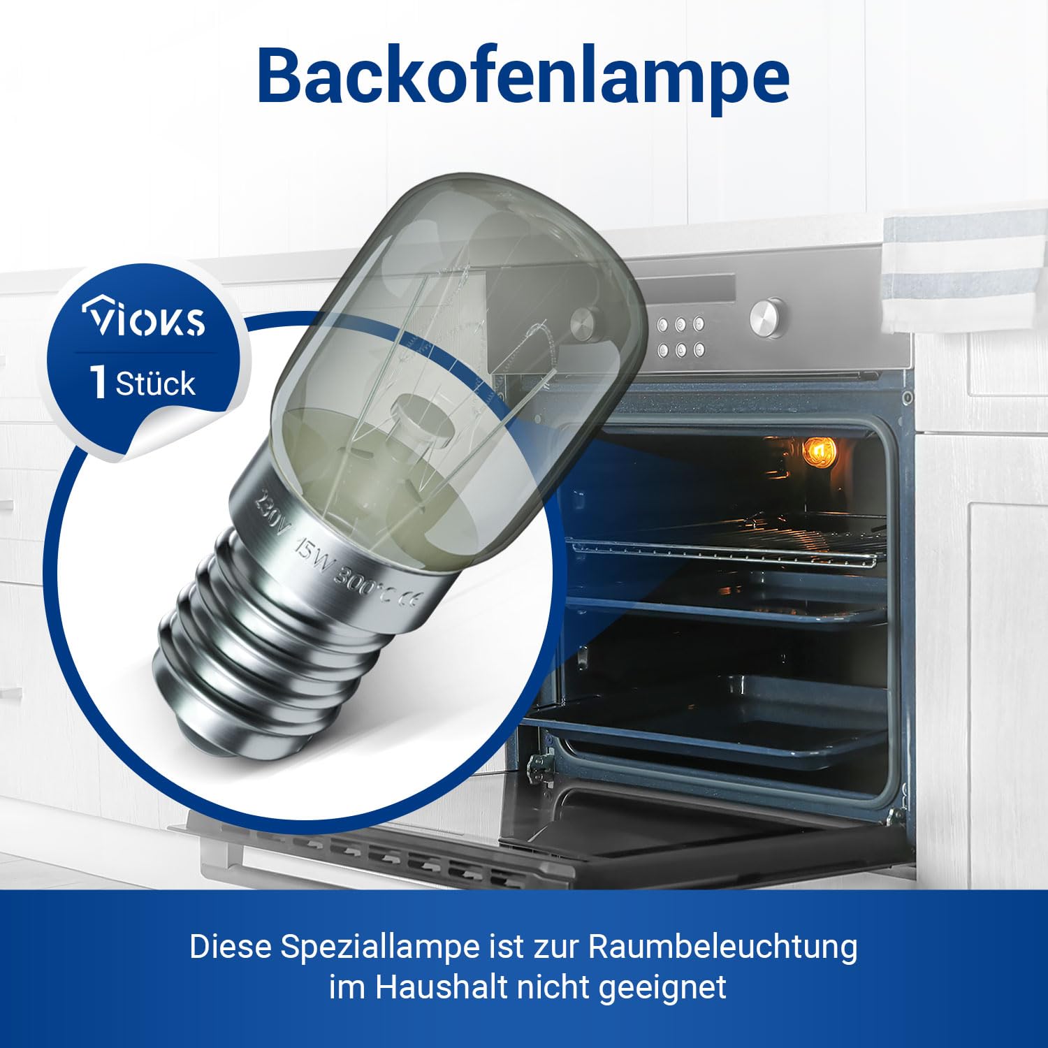 2 Stück Mikrowellen Birne 20W 2A 250V - Ersatzlampe Für Küchengeräte