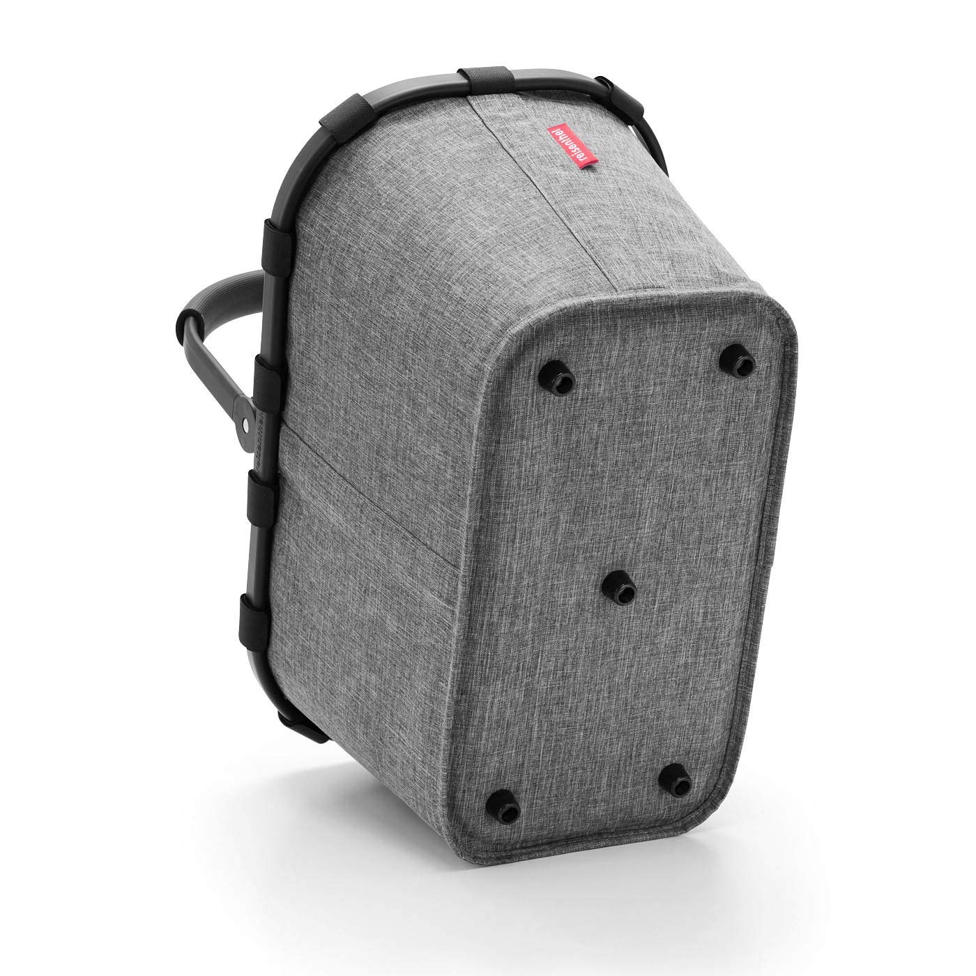 Set carrybag BK, thermocase OY, SBKOY Einkaufskorb mit Kleiner K?hltasche, Twist Silver + Black (70527003)