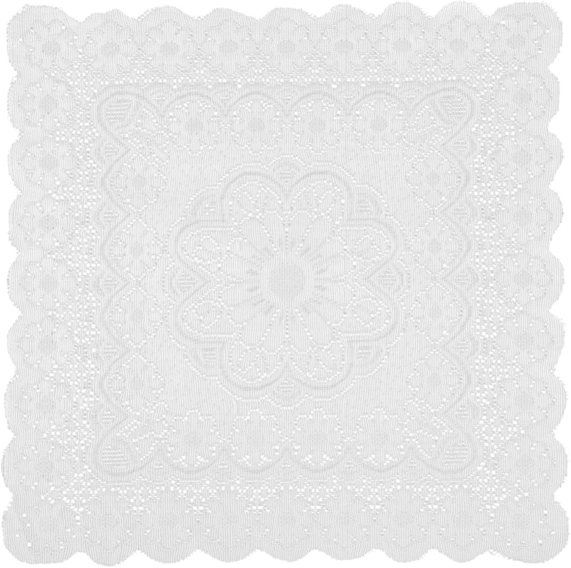 Lace Appliance Cover White Protective Top Cover for Kitchen Use