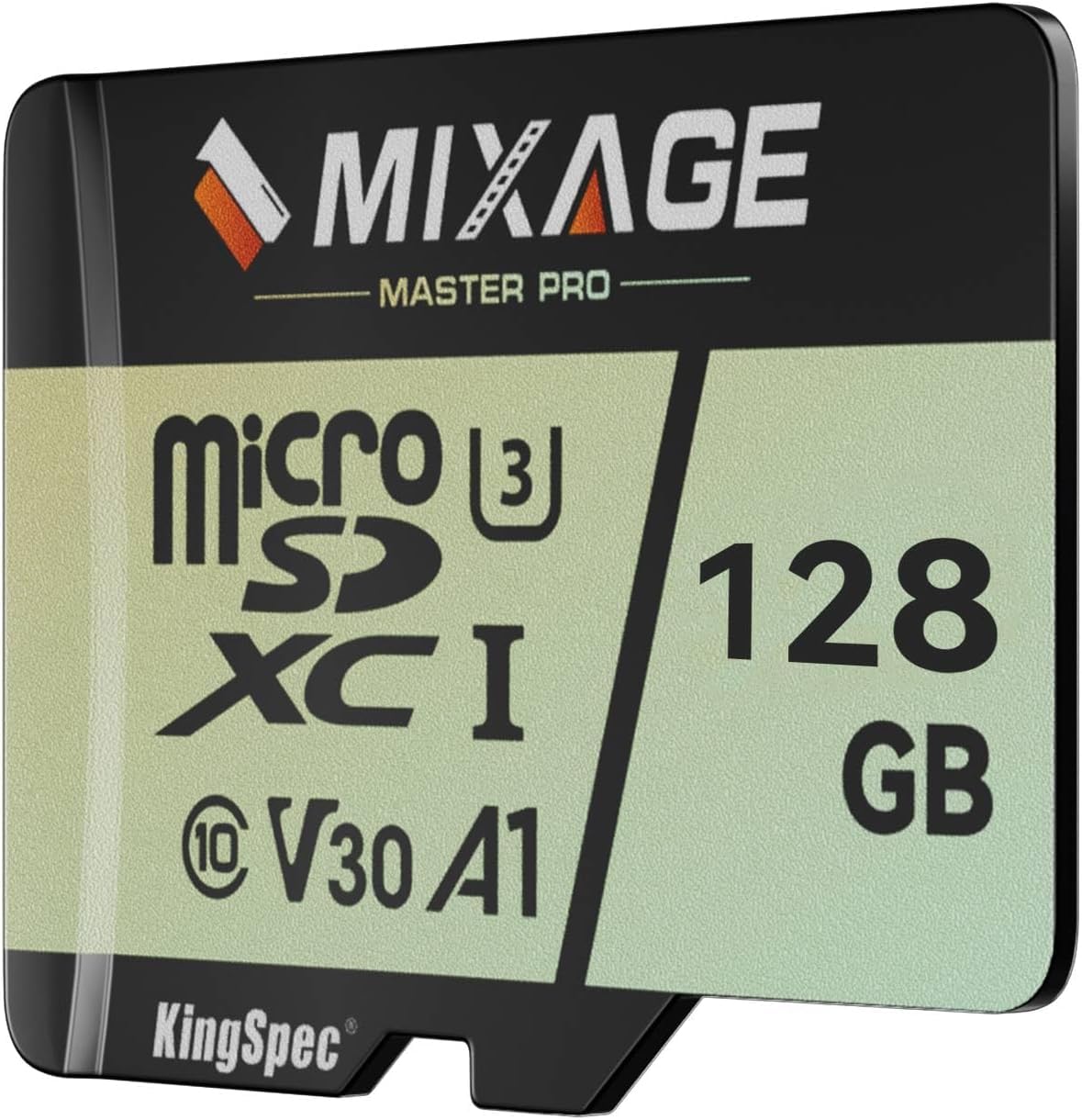 MIXAGE MicroSDXCカード 128GB UHS-I U3 V30 A1 C10 最大読込175MB/s 書込110MB/s 4K超高清対応 スマホ/ゲーム機/ドライブレコーダー/アクションカメラ用