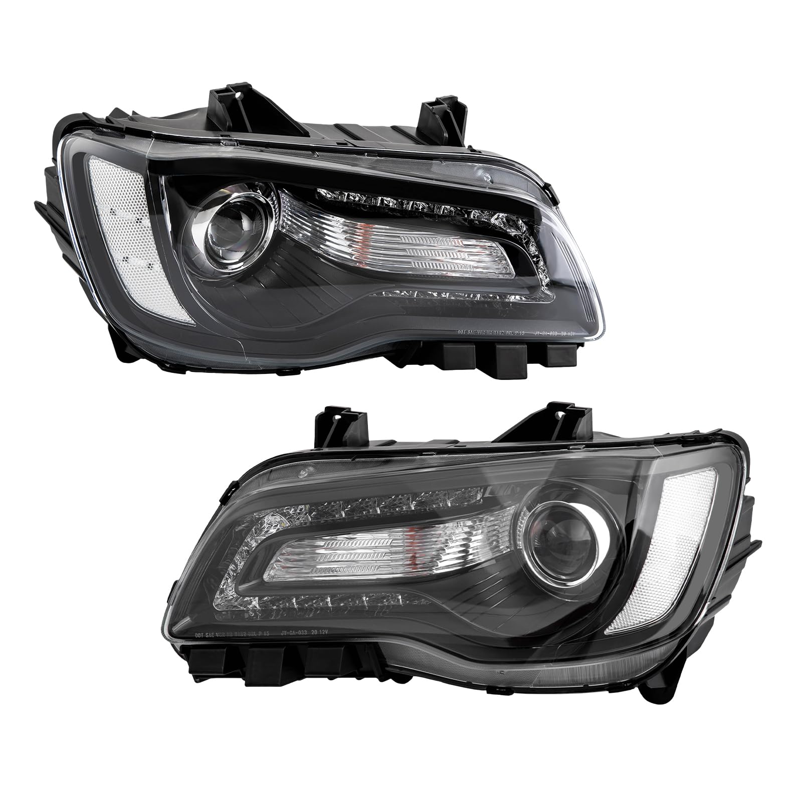 Amazon.com: CHUNILLE 68214382AD, 68214383AD Pair Headlight Halogen 