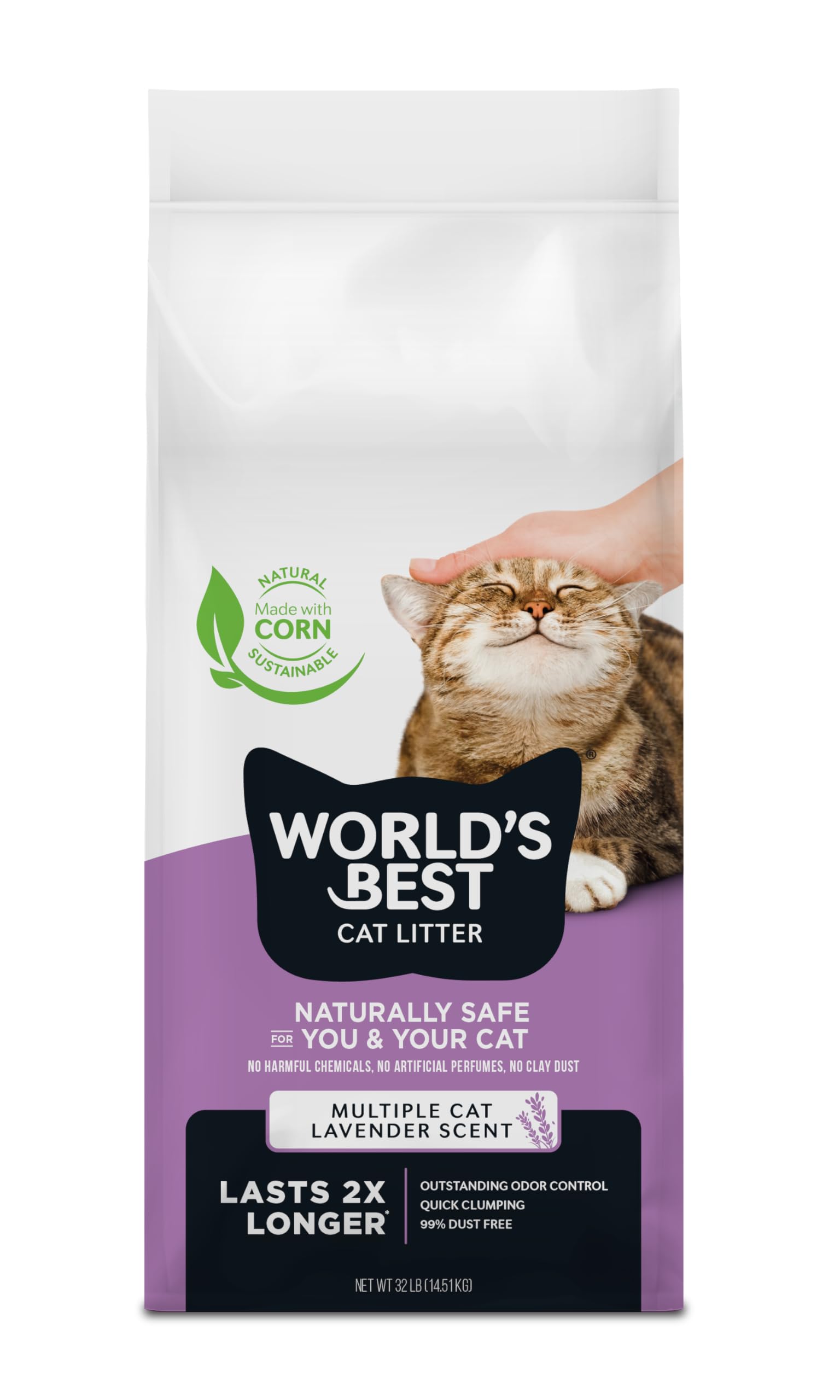 Multiple Cat Lavender Scented, 32-Pounds