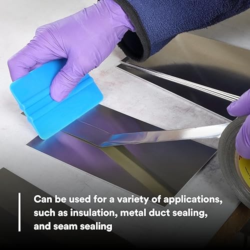 Miniatura 6 de 3M 70008915772 VentureTape - Cinta de aluminio para clima frío, 2 pulgadas, color blanco