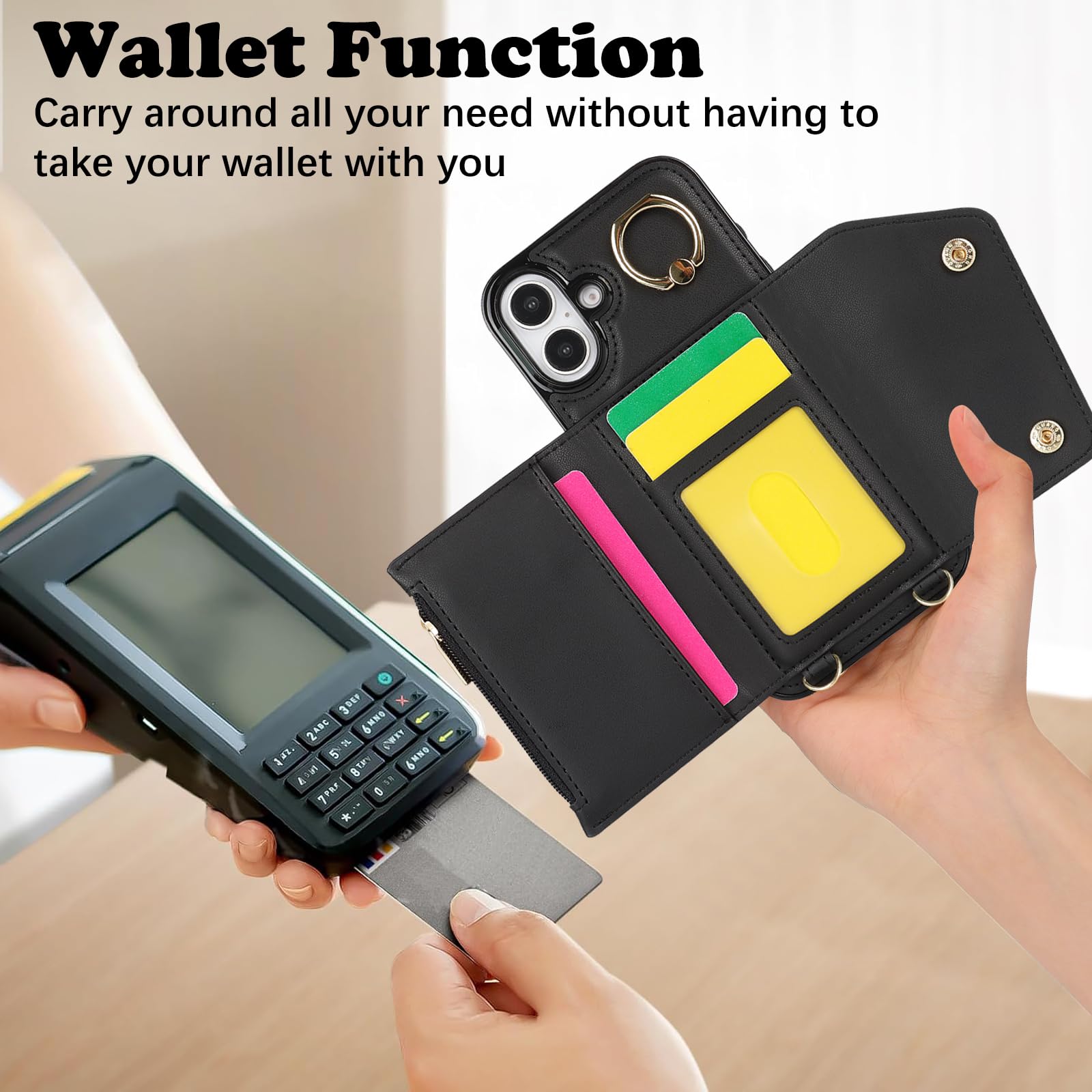 Amazon.com: MRRSIWEI for iPhone 16 Plus Case for Women