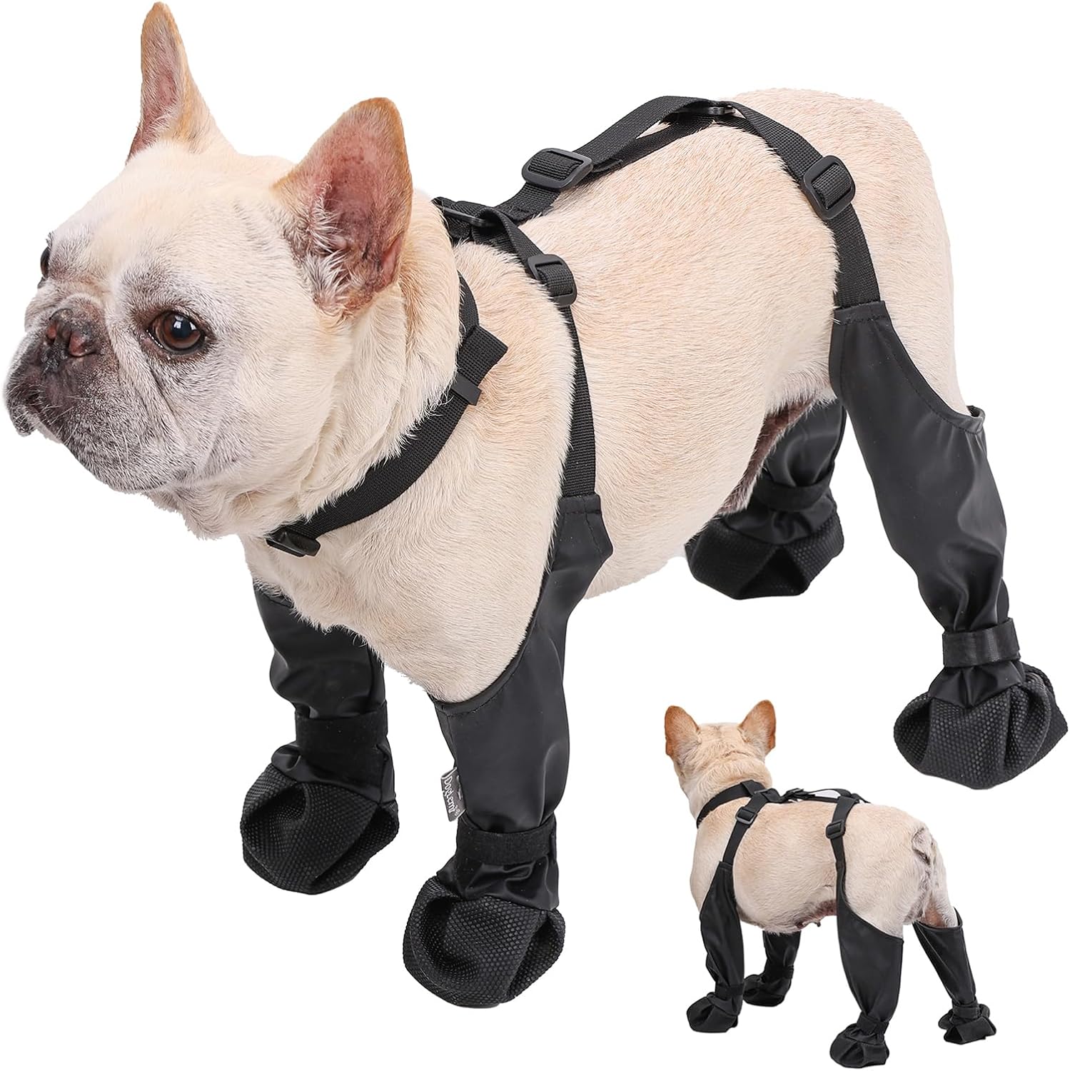 Suspender Boots for Dogs, Pet Paw Protector Dog Paw Boot