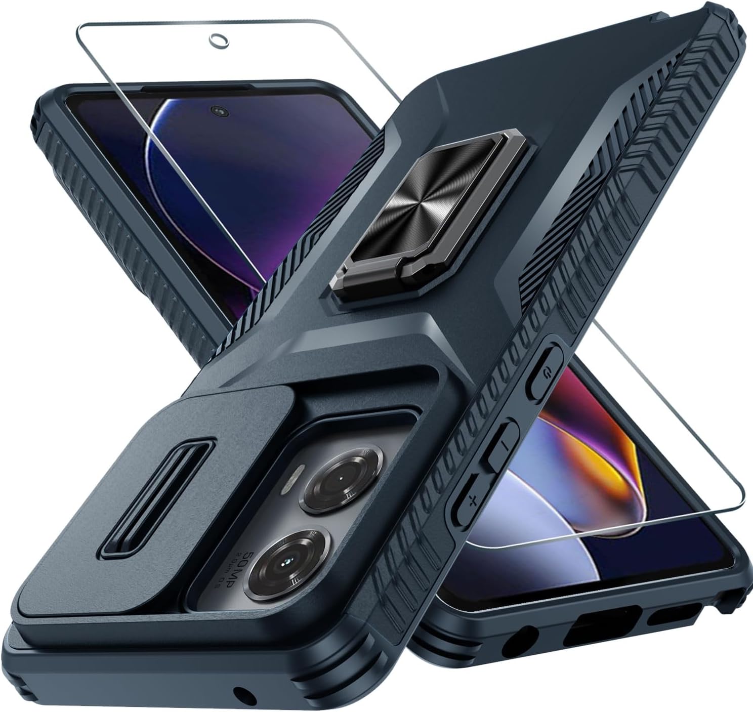 Amazon.com: CASEJEEN for Motorola Moto G Stylus 5G 2024 Case with ...