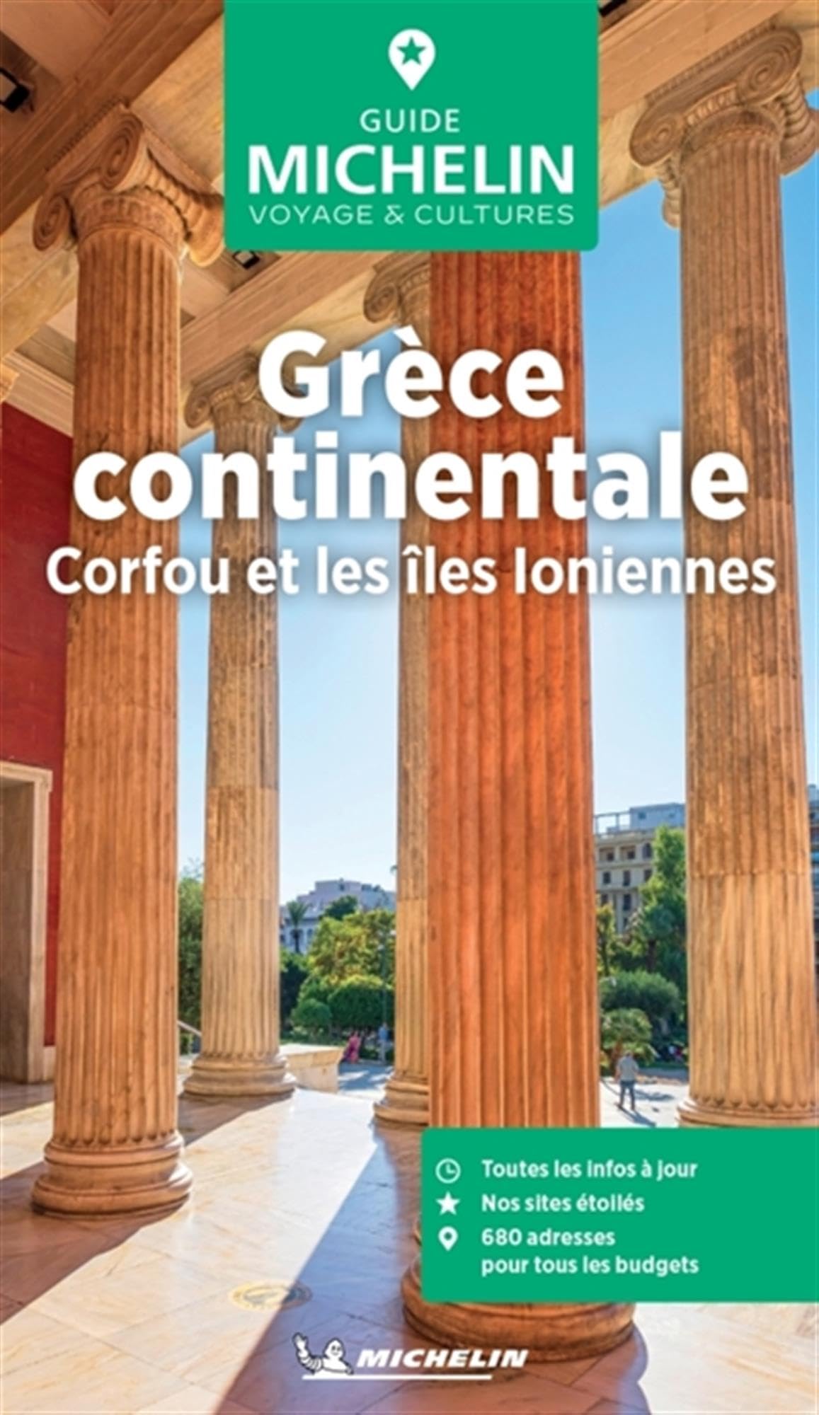 Grèce continentale: Îles Ioniennes (Guides Michelin voyage & culture)