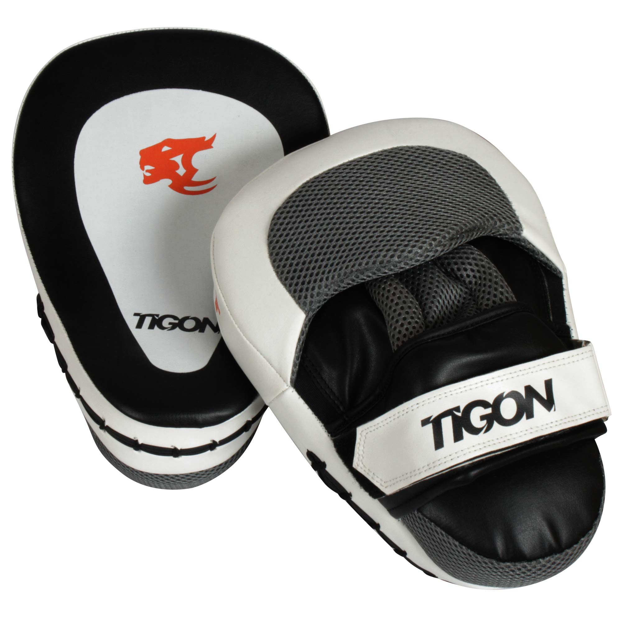 RDX Colpitori Boxe Guanti da Passata, Maya Hide Pelle, Scudo Sciopero Gancio Jab Boxing Pao Pads RDX Colpitori Boxe Guanti da Passata, Maya Hide Pelle, Scudo Sciopero Gancio Jab Boxing Pao Pads