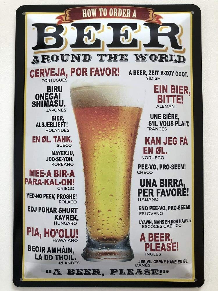 Schatzmix Spruch-Schild „Alkohol Vs Salad“ – Metallschild 20x30 Cm, Gewölbt, Mehrfarbig, Made In Germany