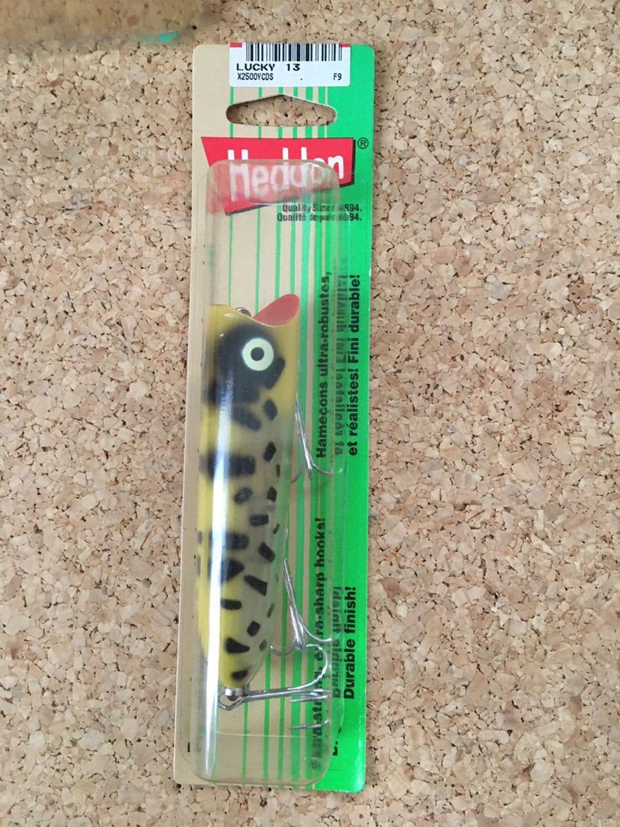 Amazon.co.jp: ヘドン heddonラッキー13 LUCKY13YCDS腹クリア イエロー