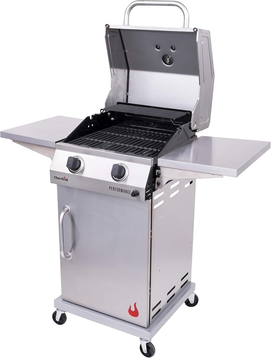 Char-Broil 463660421 Performance 2-Burner Cabinet Style Liquid Propane Gas Grill, Stainless Steel : Everything Else