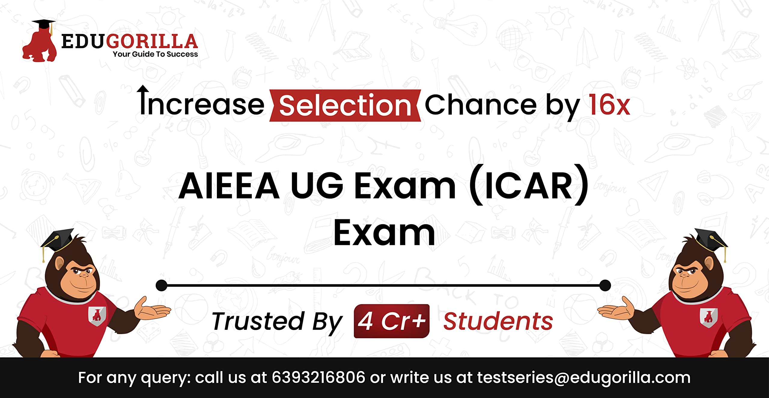 AIEEA UG Exam (ICAR) Mock Test 2020 | Unlimited Online Test Series & Speed Tests | 1 Month Subscription | EduGorilla (Activation Key Card) (B0891HWHVS) Amazon Price History, Amazon Price Tracker