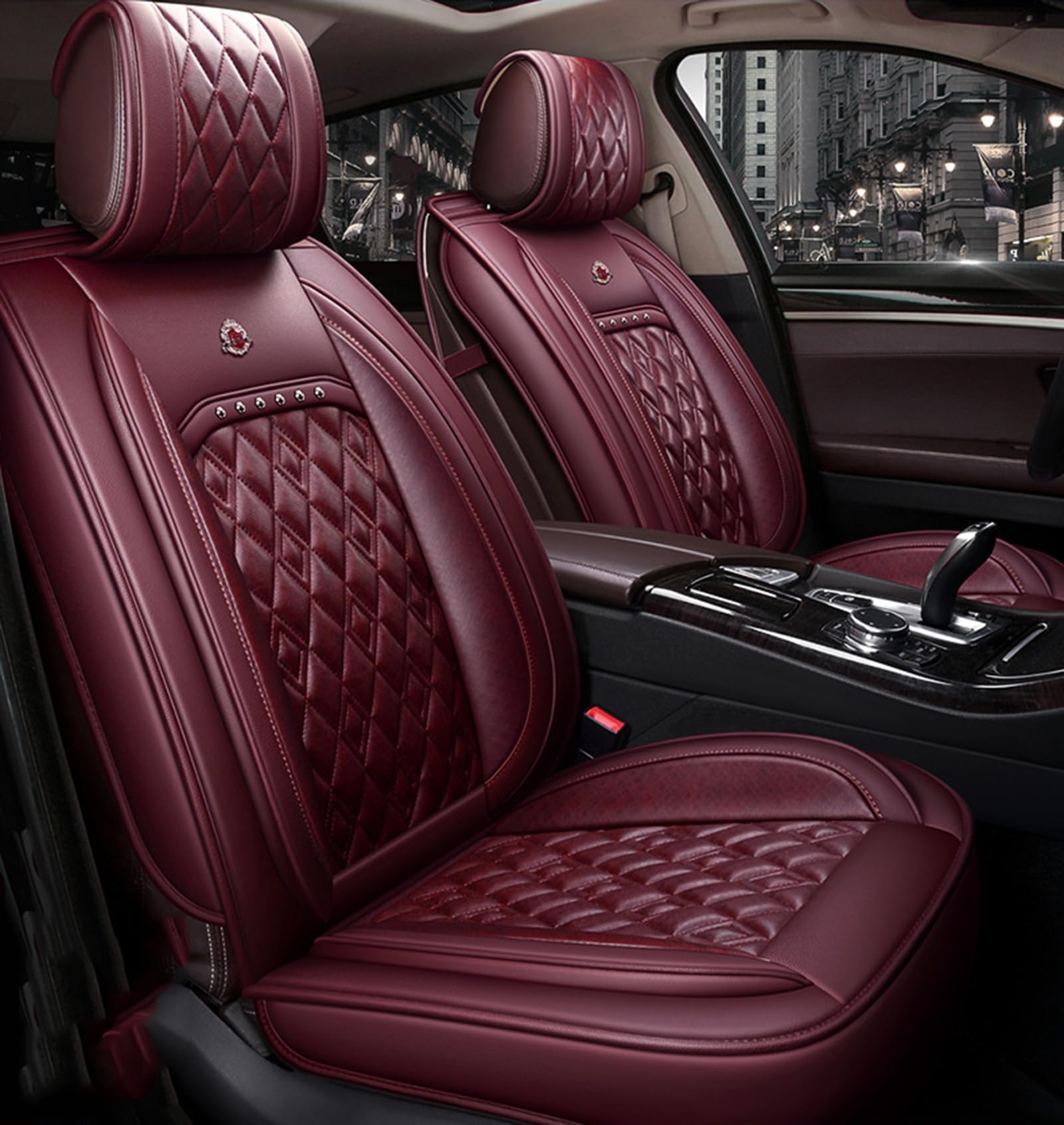 COPERCHI di Auto CAPERCHI- COPERCHI di Auto Auto Auto Comuni COPERCHI Auto Auto 5 SETTI Set in FATTURA UNIVERSALITURA, Fit Universale Compatibile airbag.,A