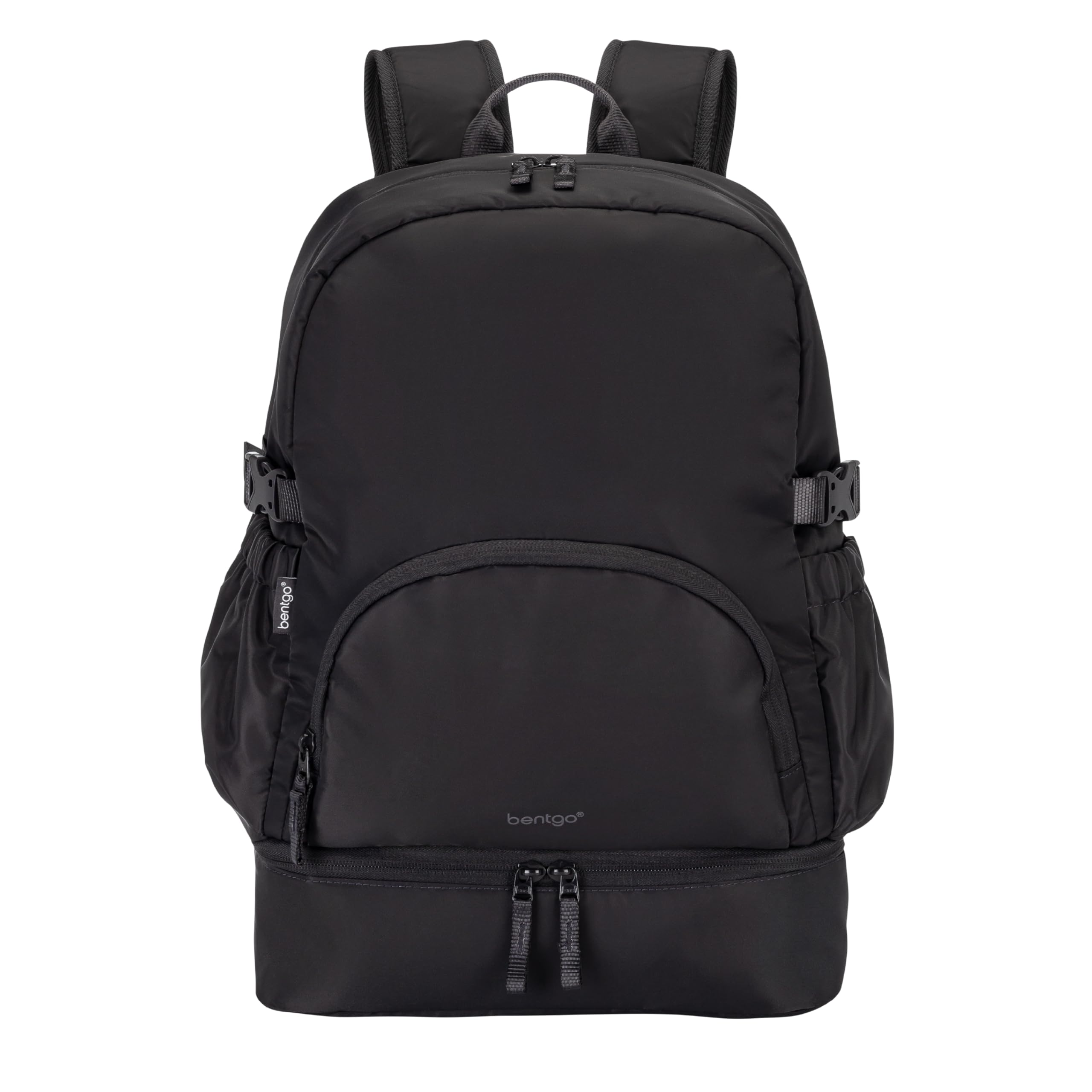 Bentgo 2-in-1 Adult Backpack & Insulated Lunch Bag – Lightweight, Water-Resistant Travel Backpack with 9 Compartments, Laptop Sleeve & Trolley Sleeve