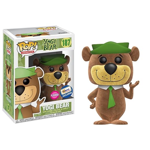 En Oferta Funko Pop Animation Yogi Bear Flocked Vinyl Figure 187