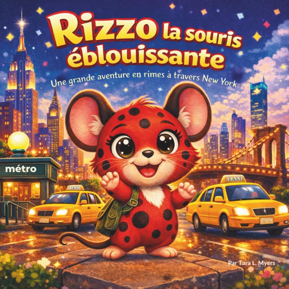 Rizzo la souris éblouissante: Livres d'histoires pour enfants | Une grande comptine urbaine à travers New York | Animaux | Souris, souris | Aventure | ... x 21,5 cm (Children's Storybooks in French)