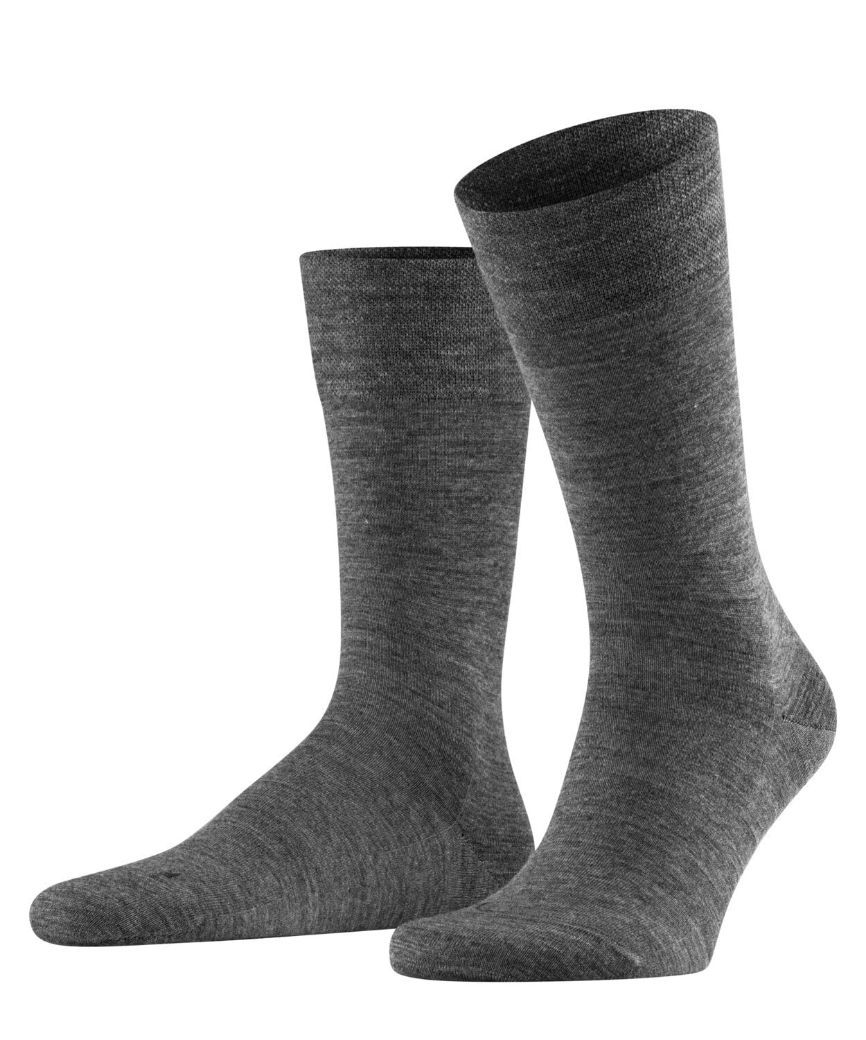 Falke Sock Sensitive Berlin Wool Blend Anthracite Grey Dark Grey size 39-42