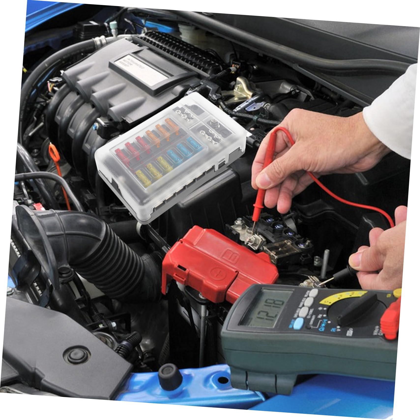 32v Car Fuse Block Holder Wege Sicherungshalter Für Fahrzeuge Robust Und Vielseitig Geeignet Für Wohnmobile Und Yachten