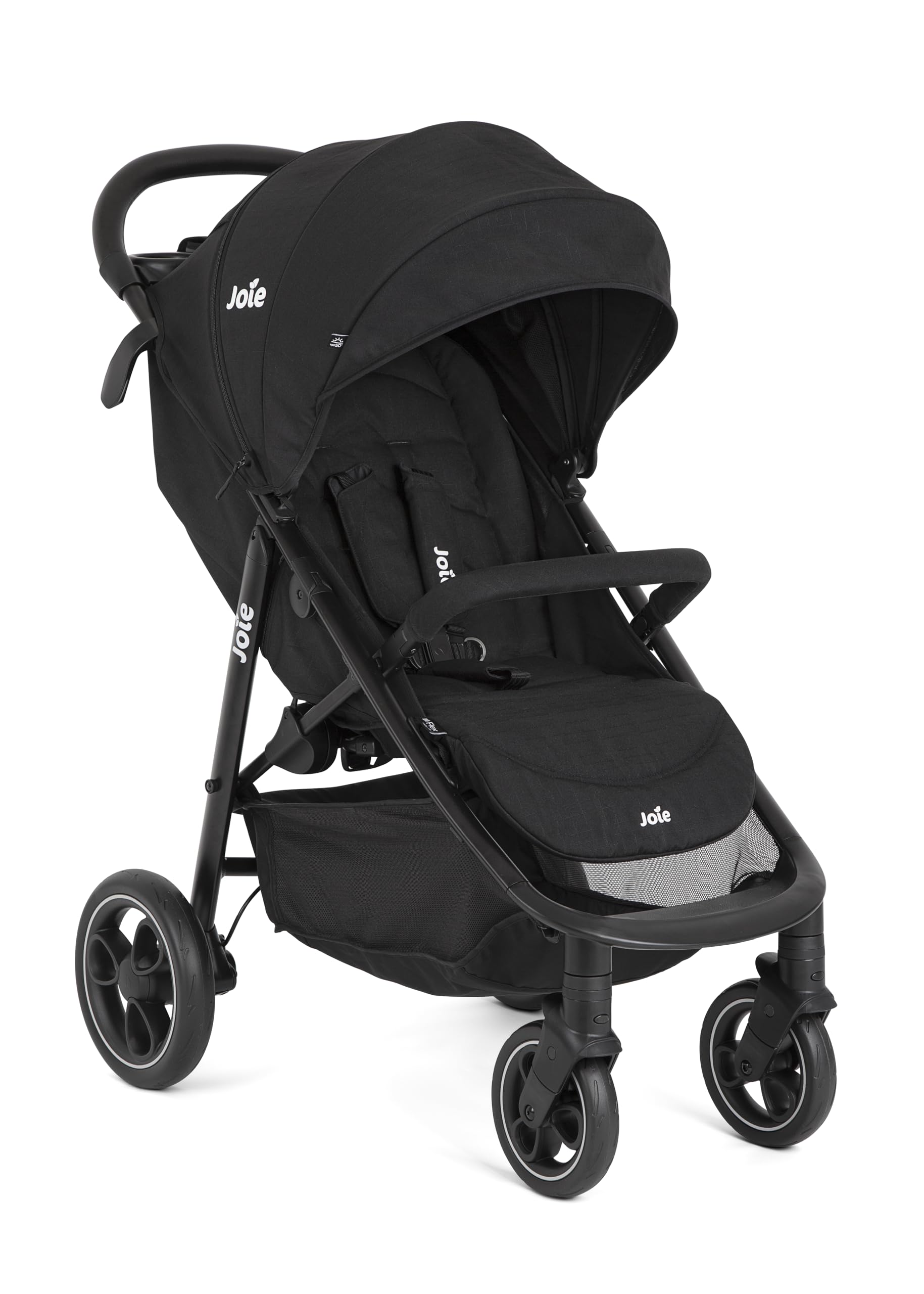 Joie Litetrax Buggy, kompakt faltbar, kompatibel mit Reisesystemen,  Einhand-Liegeverstellung, vorwrtsgerichtet  Geburt bis 4 Jahre (022 kg),  Farbe Shale : Amazon.de: Baby