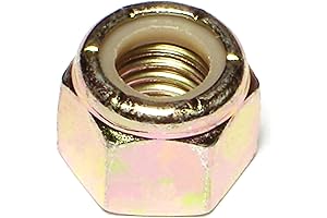Locksmith-Grade 8 Coarse Lock Nuts, 1/2"-13, Pack of 25