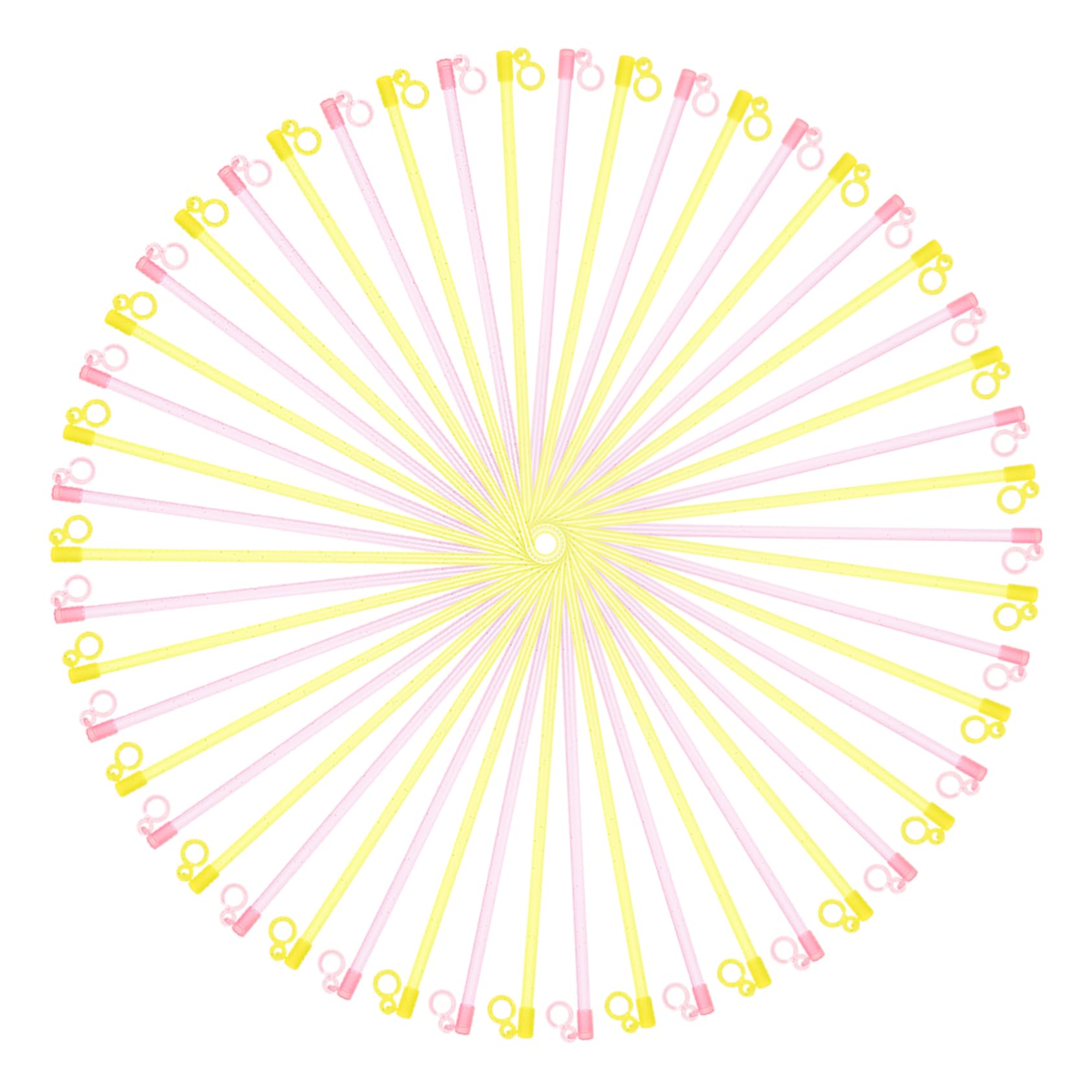 Mipcase 50pcs Handheld Lanterns Stick Lantern Poles Boys and Girls Birthday Party Decorations