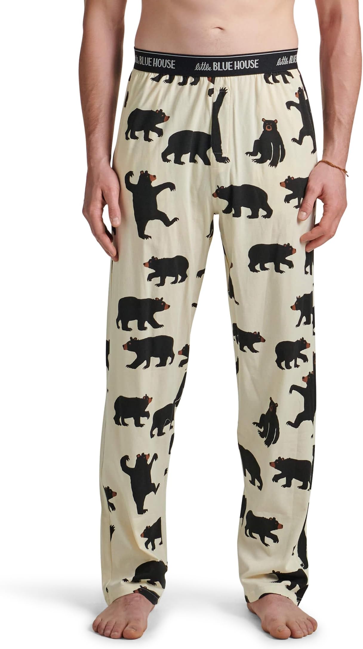 Little Blue HouseMen's Jersey Pants Pyjama Bottoms Pajama