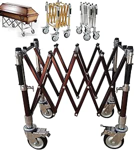 Amazon.com: YUPINZHENAI Aluminum Alloy Funeral Stretcher Church Truck ...