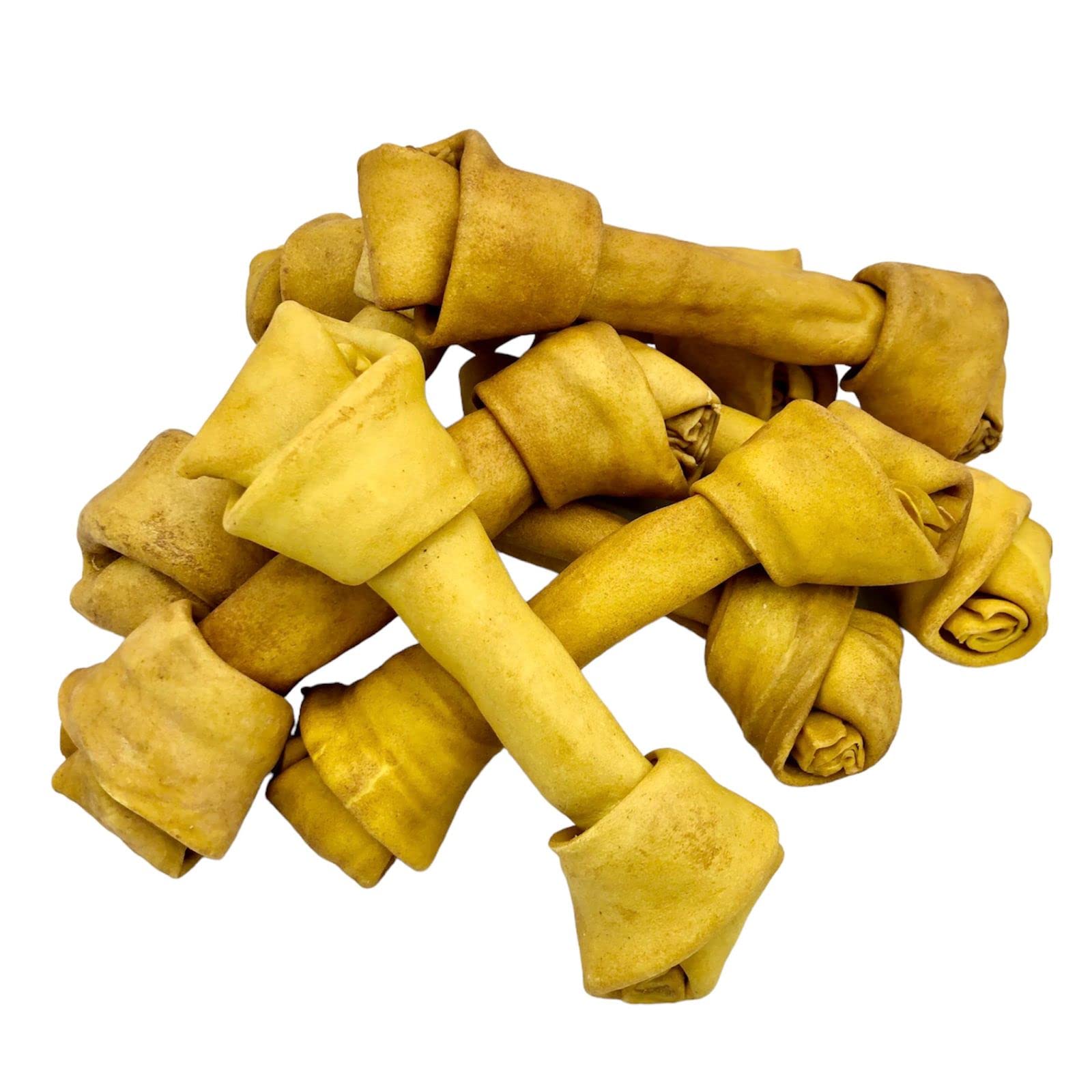 956 scrumptious delights (5 Pack Chicken 9-10 Inch Large Rawhide Dog Chew Bones, Great for Dental and Oral Care, American Hide Digestible Rawhide Dog Chews