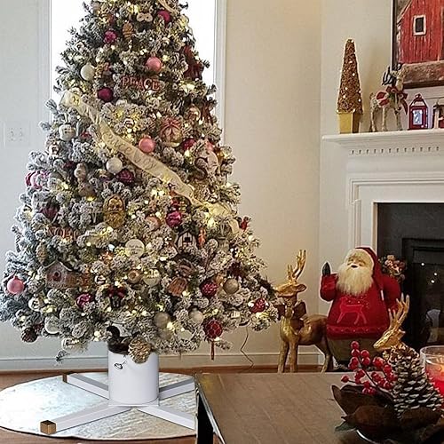 Miniatura 7 de Blissun Soporte para árbol de Navidad, soporte para árbol de Navidad, soporte para árbol de Navidad para árboles reales, se adapta a árboles reales