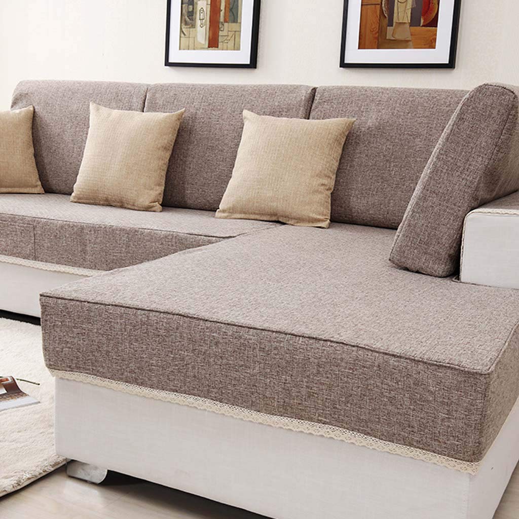 Tissu universel de canapé housse tout inclus antidérapante quatre saisons 50x50