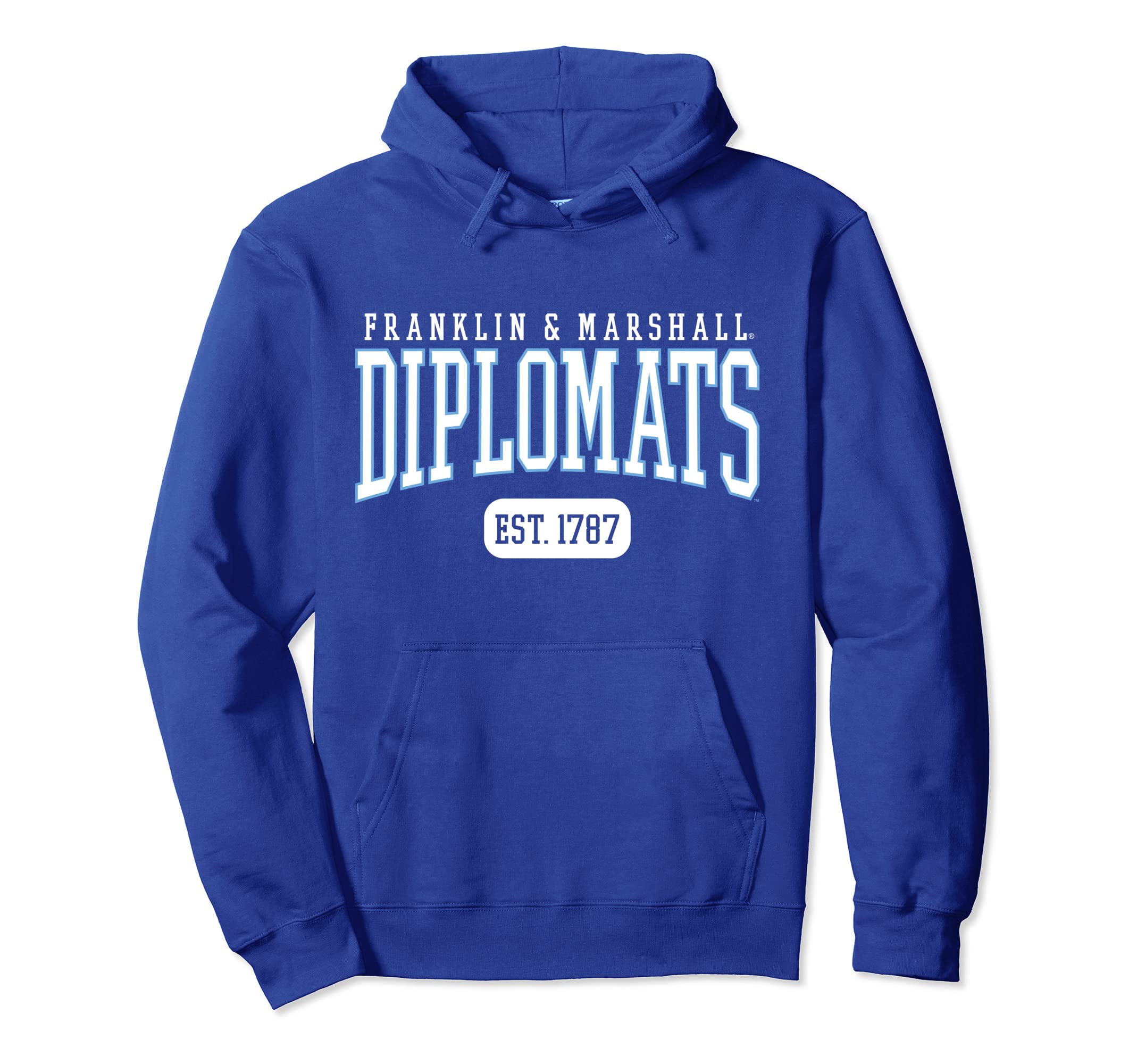 Franklin and Marshall College Diplomats Est. Date Pullover HoodieOEKO-TEX STANDARD 100