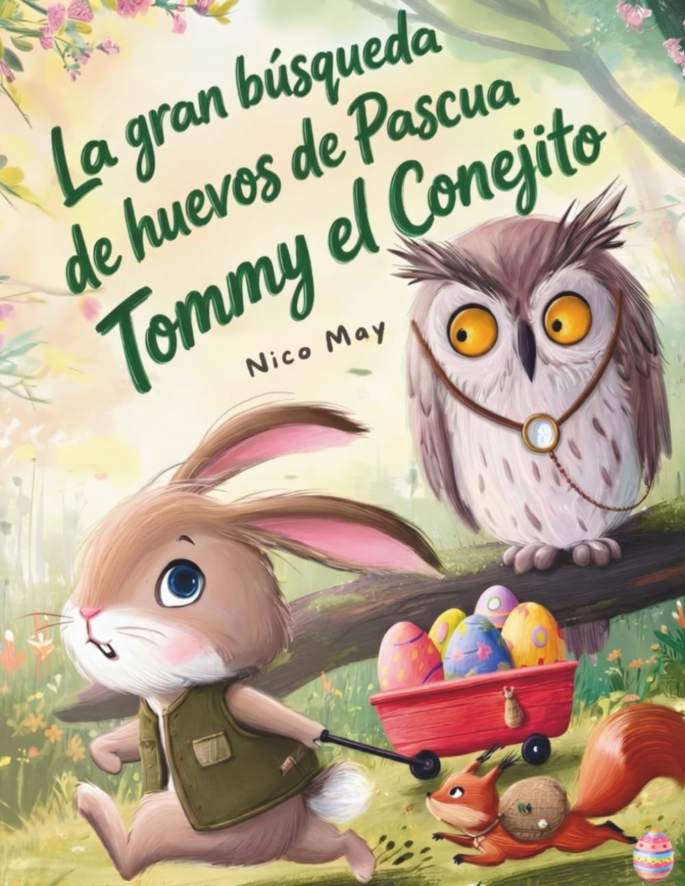 La gran búsqueda de huevos de Pascua de Tommy el Conejito: Un cuento para primeros lectores sobre la paciencia, la planificación y la magia de la Pascua
