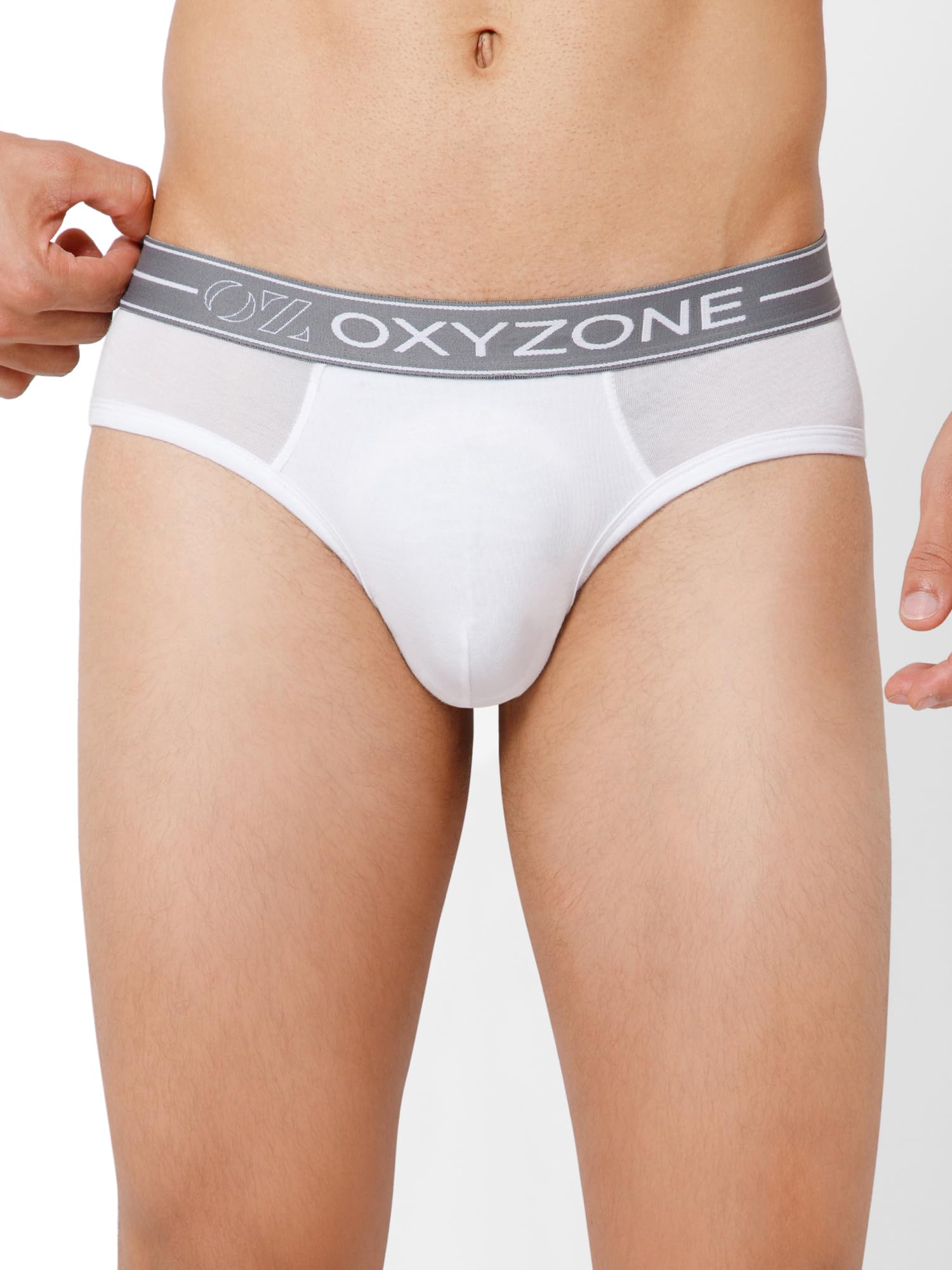 oxyzone Men's Modal Solid Brief with Sweat-Absorbent & Anti-Odour Fabric, Lightweight, Tag-Free, Breathable Innerwear with Outer Soft Waistband-picture-54