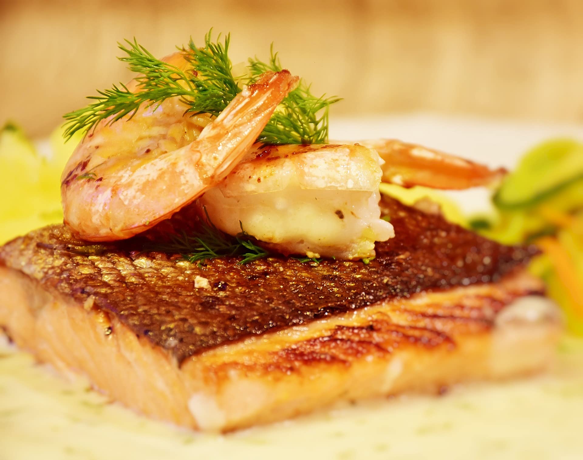 Bresc Gamba-Shrimps-Marinade - 6x 1kg - Beize, Würzsoße zum Einlegen und Marinieren von Shrimps, Meeresfrüchten, Gambas, Fluss-Krebsen, Krabben, Scampi, perfekt abgestimmte Aromen