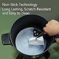 Vista 5 de Derretidor de cera para hacer velas, olla de fusión de cera de vela de 6 cuartos con boquilla para base de jabón de cera de soja, fácil de verter