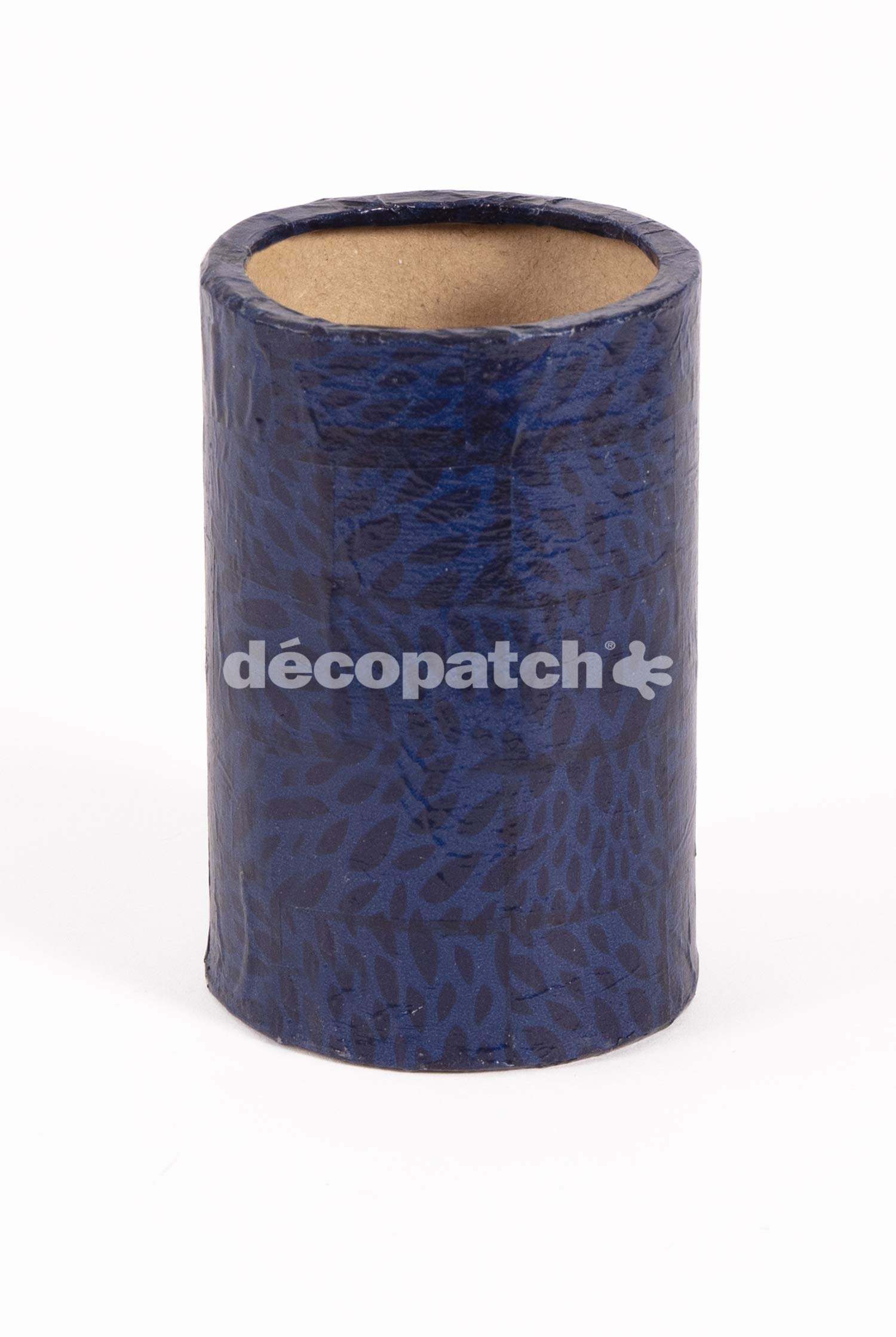 Décopatch - Ref AC849C - Cylindrical Pencil Holder - Papier Maché Object to Decorate - 7 x 7 x 10cm - Decorate Papers & PaperPatch Glue, Glitter, Paints