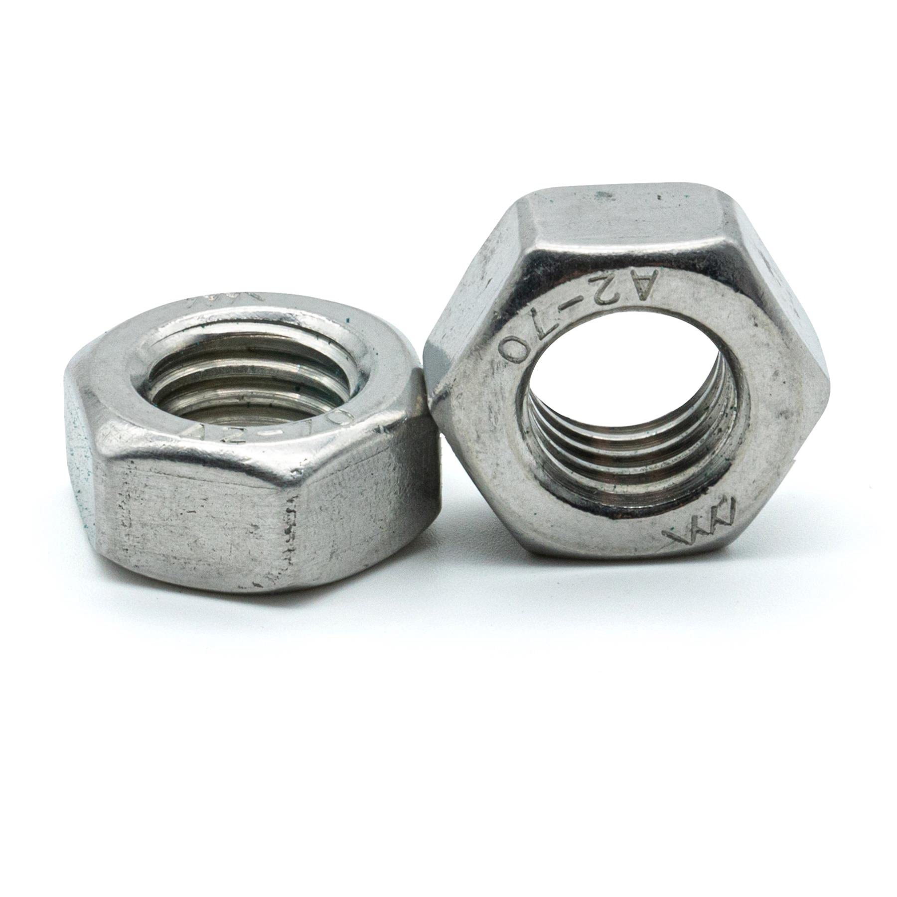 Hippo Hardware M14 (14mm) Hexagon Full Nuts Hex Nut Metric Coarse A2 Stainless Steel (Pack of 30)