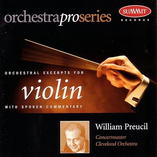 Orchestral Excerpts for Violin by William Preucil on Amazon Music