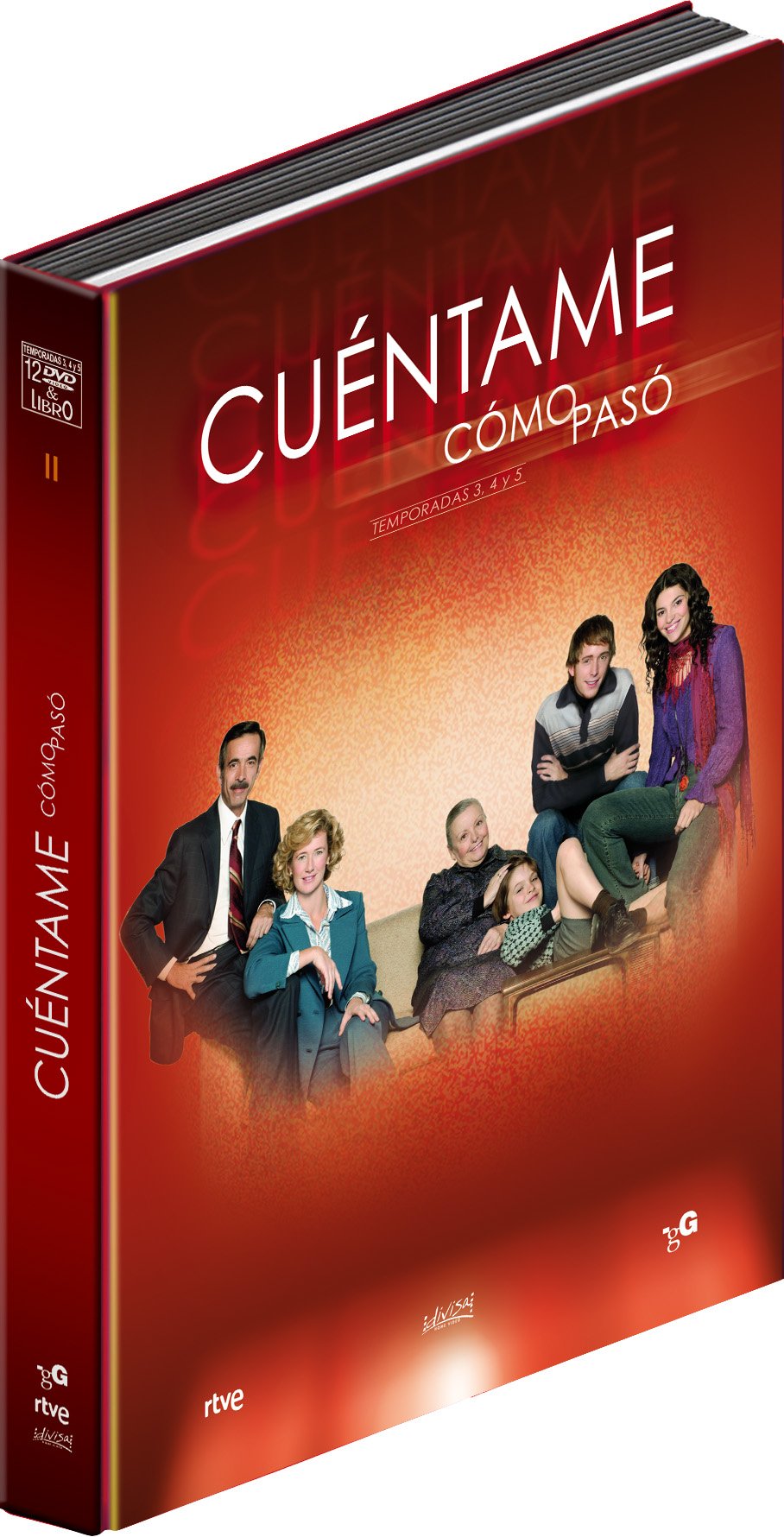 Cuentame Como Paso - Pack Vol 02 - Temporadas 03-04-05 + Libro 48 Paginas (DVD)