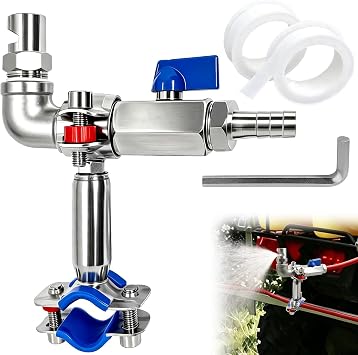 Boomless Sprayer Nozzle Kit for ATV UTV, 304 Stainless Steel