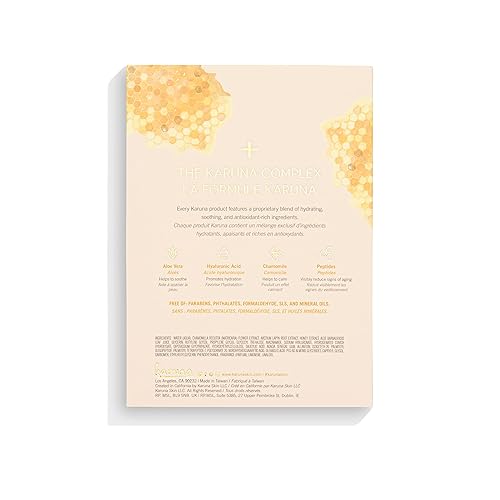 Miniatura 24 de Karuna Hojas de mascarilla Brightening+, cuidado facial y de belleza de la piel esencial para iluminar la piel y reducir la hiperpigmentación