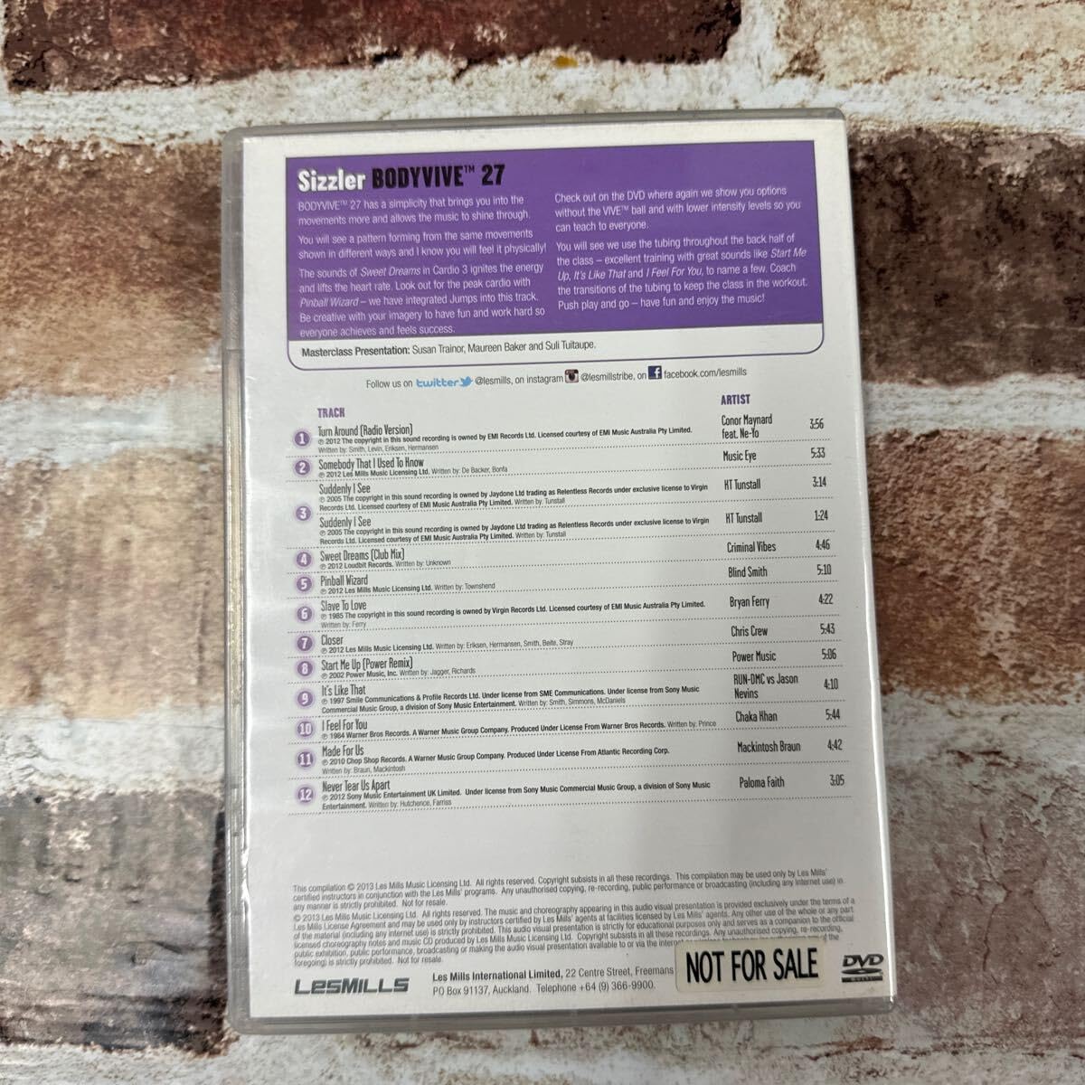 Amazon.co.jp: 27 レスミルズLesmillsDVDCD英語コレオノート品