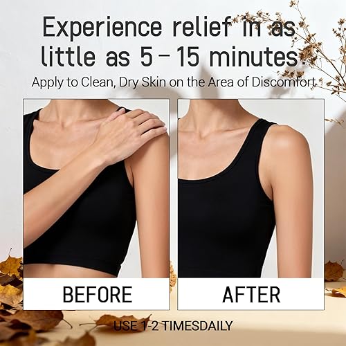 Miniatura 4 de Dermasophia Loción natural para aliviar el dolor y reparar, fórmula de absorción rápida, no grasa para calmar las molestias musculares y