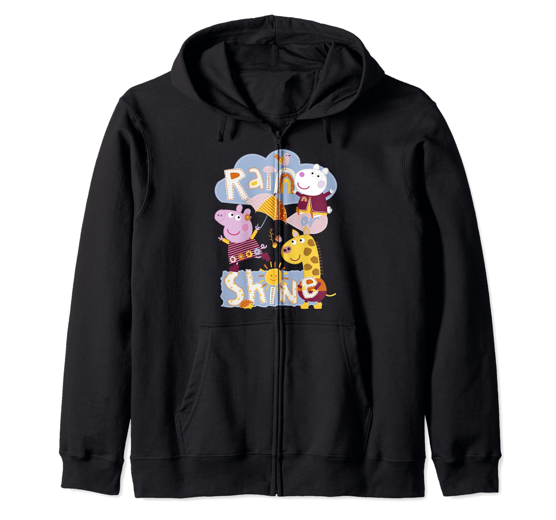 Sweat Peppa Pig zippé à capuche : le cadeau d'anniversaire idéal