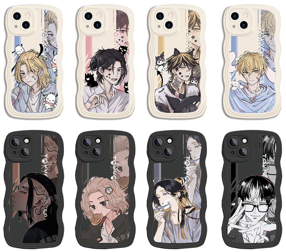 Amazon.co.jp: 東京リベンジャーズ スマホケース 波状 花垣武道 灰谷