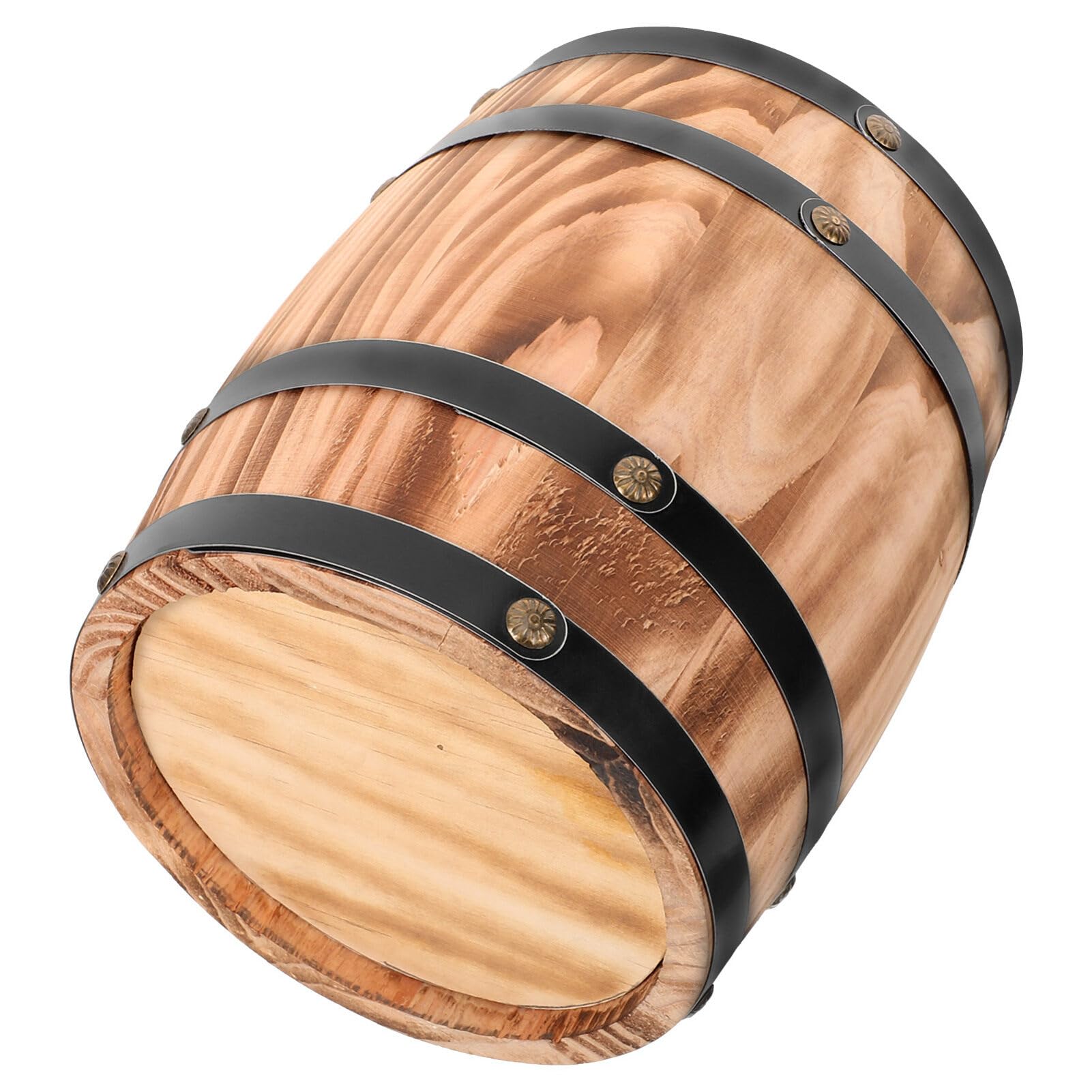 Barril de madera decorativo HOLIDYOYO para personalizar barras de bar