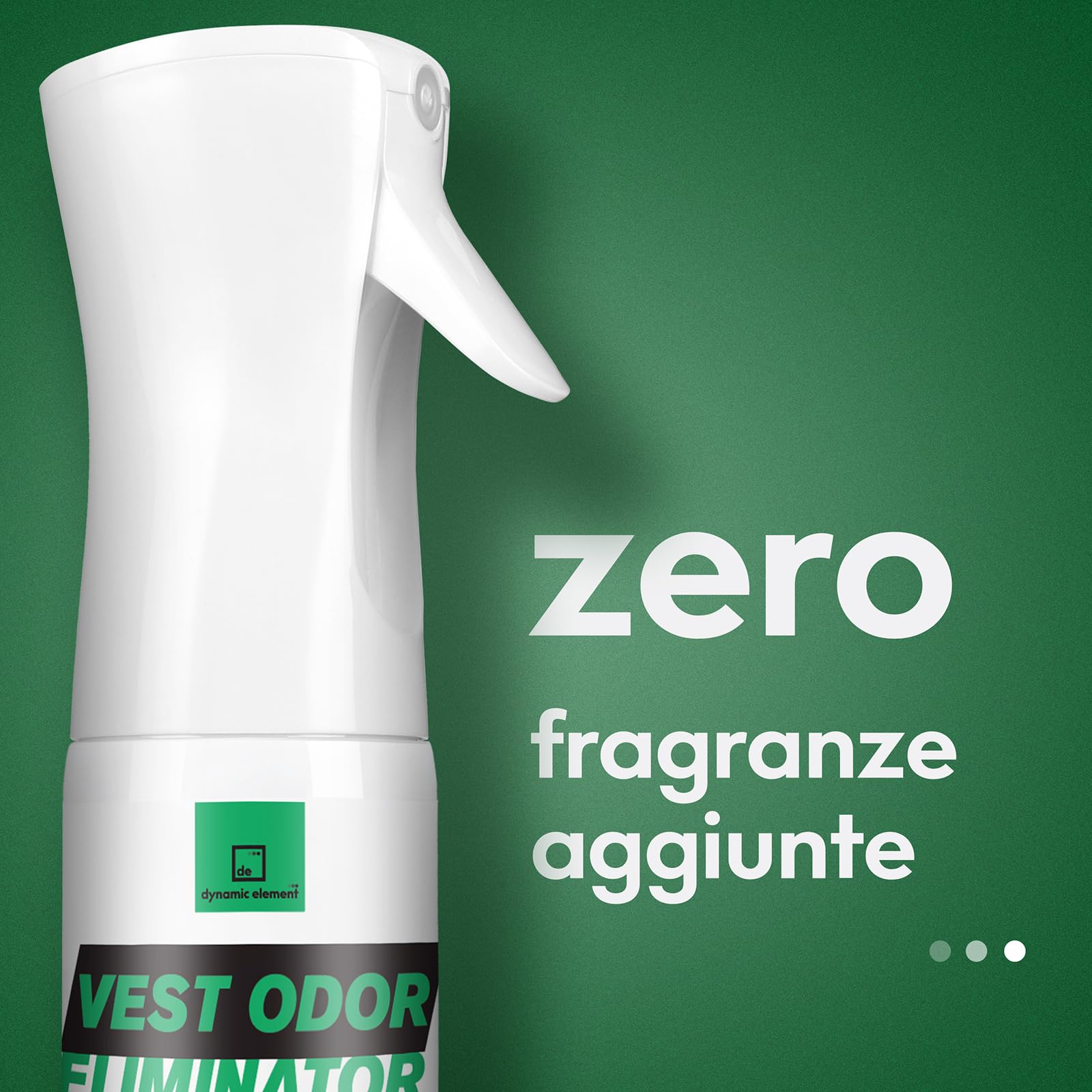 Spray elimina odori Senza Profumo per Gilet Tattici ed equipaggiamento - Formula Minerale Naturale, 266 ml